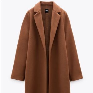 COPY - Zara coat with lapel collar